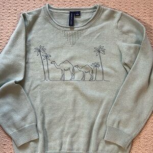 Janie and Jack camel sweater